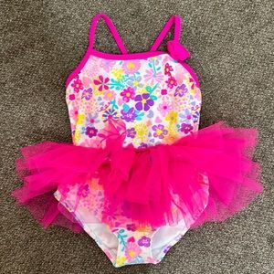 OP 2t pink one piece bathing suit